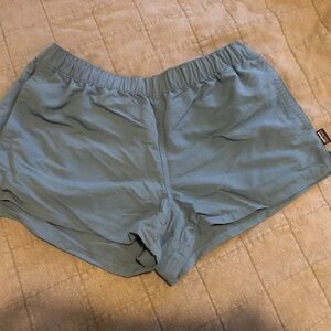 Blue Patagonia baggies - 2.5” inseam